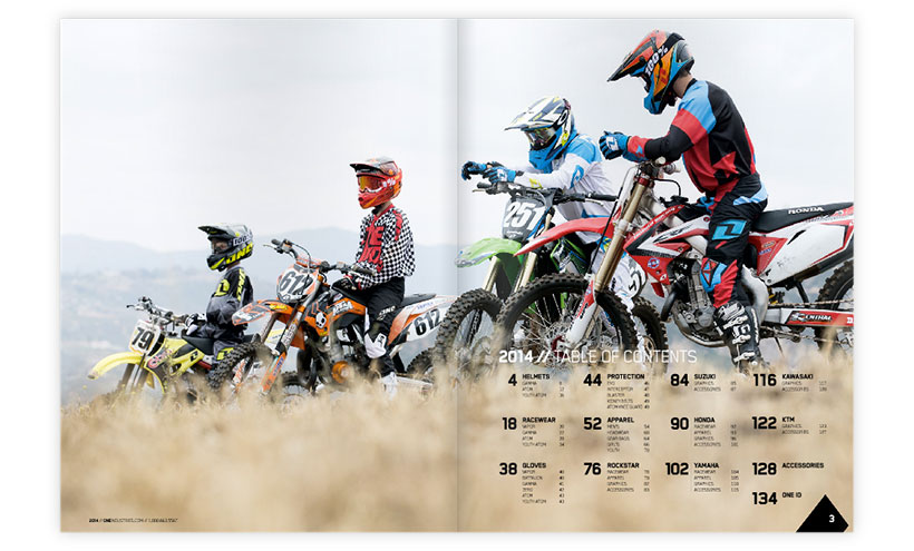 ONE Industries 2014 catalog