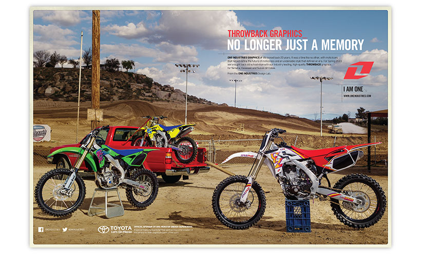 ONE Industries Print Ad