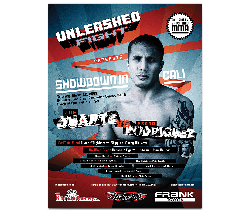 Unleashed Fight Poster
